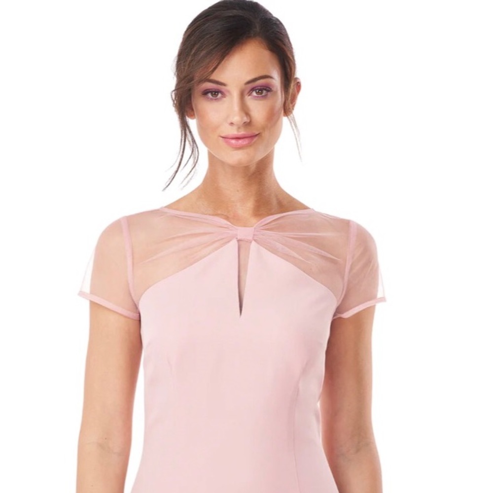 JS Collections Karina Bow Knee Length Dress - Picture 2 of 15